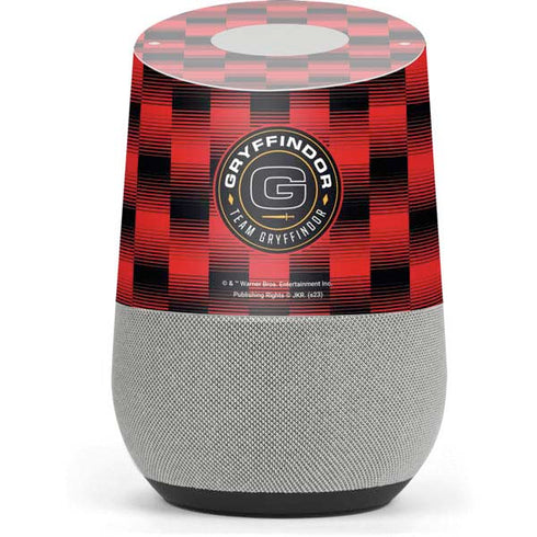 Wizarding Worlds Harry Potter Team Gryffindor Google Home Skin
